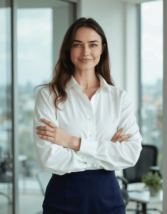 AI-genereret headshot